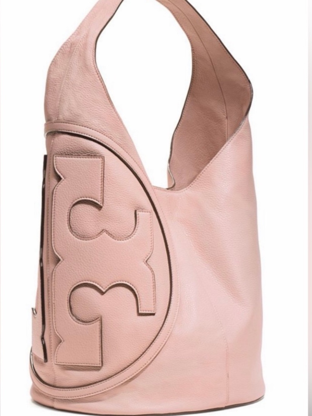 Tory Burch ALL-T HOBO, Leather, Light Oak (neutral pink), STYLE NO. 21159664